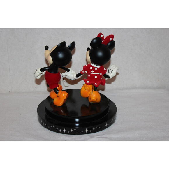 Disney Mickey & Minnie Mouse 25th Anniversary Large Figurine – Limited Repaired - Picture 3 of 4